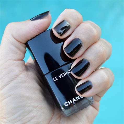 chanel black nail polish review|chanel black nail polish reviews.